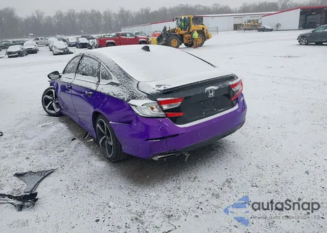 2020 Honda Accord Sport z USA, uszkodzony, nr VIN 1HGCV1F33LA139948